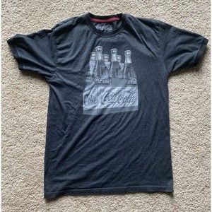 Mens Gray Coca Cola T Shirt | Size Medium | Good Condition